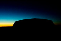 First light over Uluru